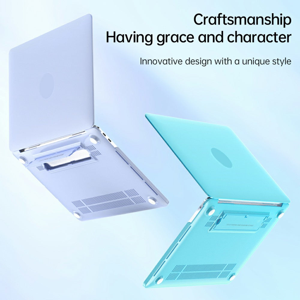 For MacBook Neo 13 inch (2026) Case Foldable Stand Heat Dissipation PC Laptop Protective Shell