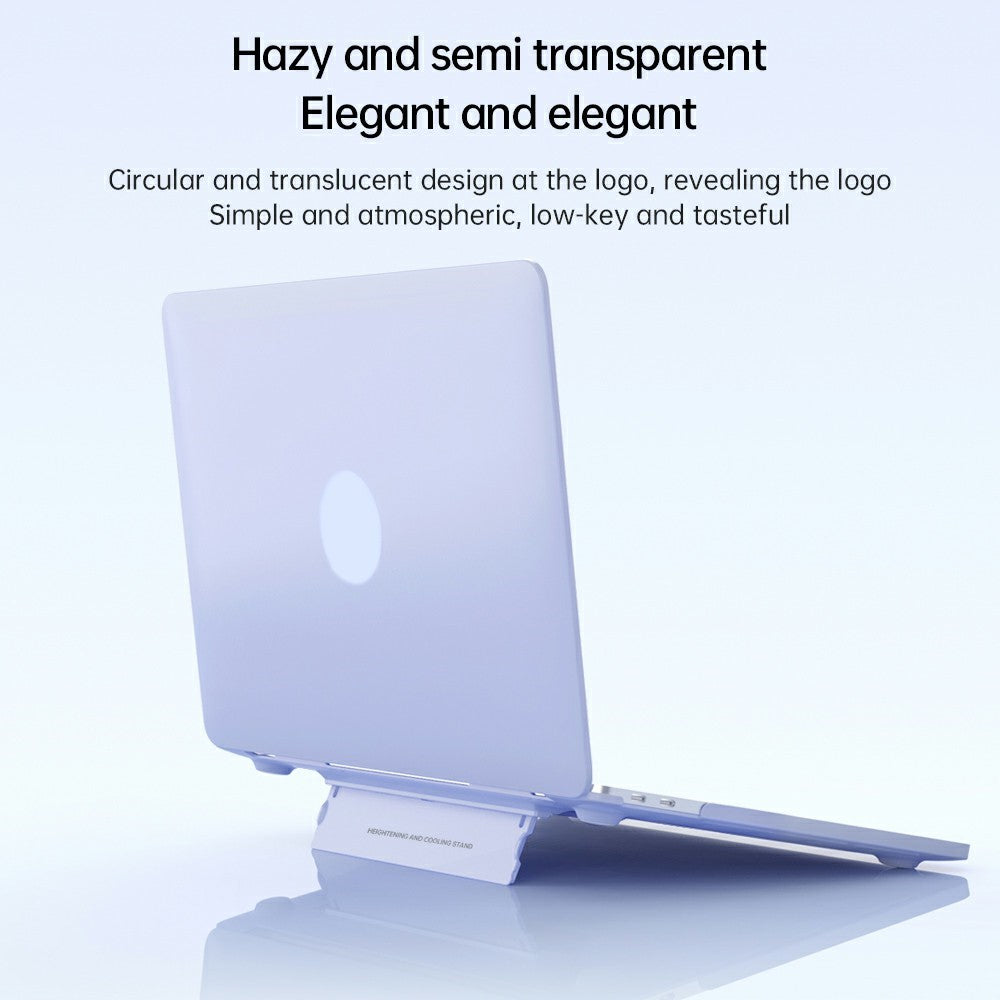 For MacBook Neo 13 inch (2026) Case Foldable Stand Heat Dissipation PC Laptop Protective Shell