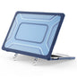Protective Case with Metal Kickstand for MacBook Air 13 inch (2026) / (2025) / (2024) / (2022) Honeycomb Cooling Design PC+TPU Laptop Cover