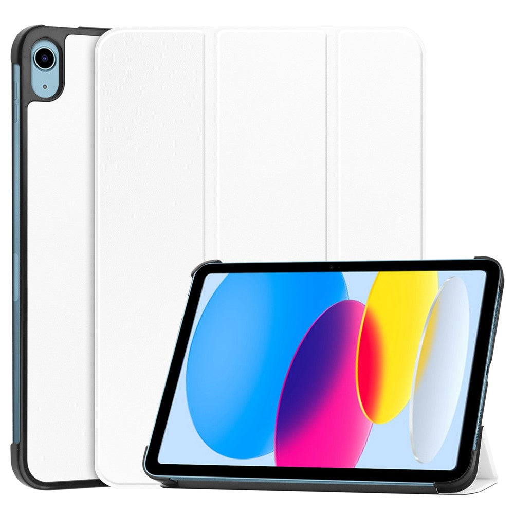 Schutzhülle aus PU-Leder für iPad (2025) / 10.9 (2022) mit Aufstellfunktion & Auto Wake/Sleep