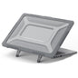 For MacBook Air 13 inch (2026) A3449 / (2025) A3240 / (2024) A3113 / (2022) A2681 Protective Case Anti-Scratch Laptop Hard PC Case with Kickstand