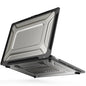 For MacBook Pro 16 inch (2019) A2141 Laptop Cover Dual Layer Hard PC Soft TPU Shell Case with Kickstand