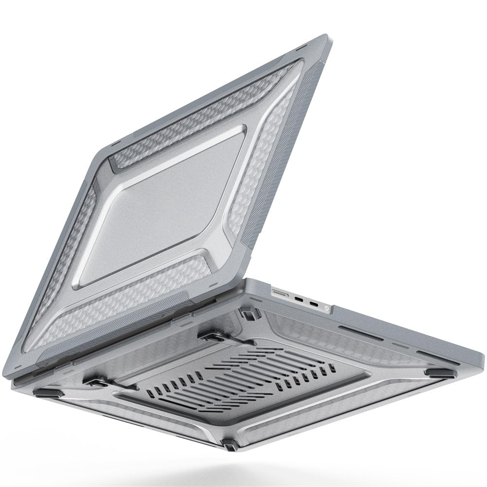For MacBook Pro 16 inch (2026) A3429 A3428 / (2025) A3186 A3403 / (2024) A2991 / (2023) A2780 / (2021) A2485 M1 Pro / M1 Max Laptop Case Kickstand Hard PC Cover