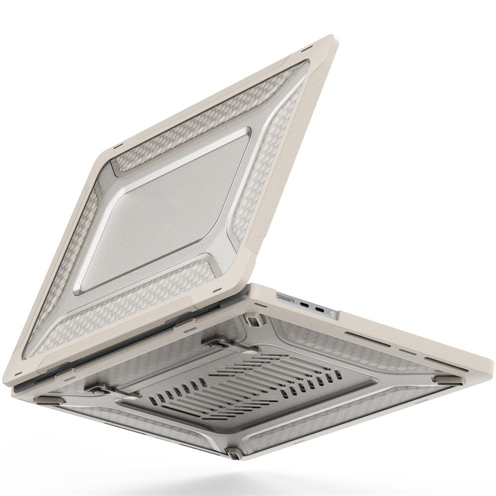 For MacBook Pro 16 inch (2026) A3429 A3428 / (2025) A3186 A3403 / (2024) A2991 / (2023) A2780 / (2021) A2485 M1 Pro / M1 Max Laptop Case Kickstand Hard PC Cover