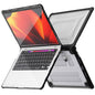 For MacBook Pro 13 inch (2018) / (2020) / (2022) (A2338 M1 / M2 A2289 A2251 A2159 A1989 A1706 A1708) PC+TPU Laptop Case