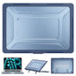 For Macbook Air 15 inch (2026) A3448 / (2025) A3241 / (2024) A311 / (2023) A2941 Anti-Slip Laptop Case Honeycomb Heat Dissipation Kickstand PC+TPU Cover