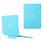Matte Hard PC Case for Macbook Air 15 inch (2026) A3448 / (2025) A3241 / (2024) A311 / (2023) A2941 Lightweight Shockproof Laptop Cover with Kickstand