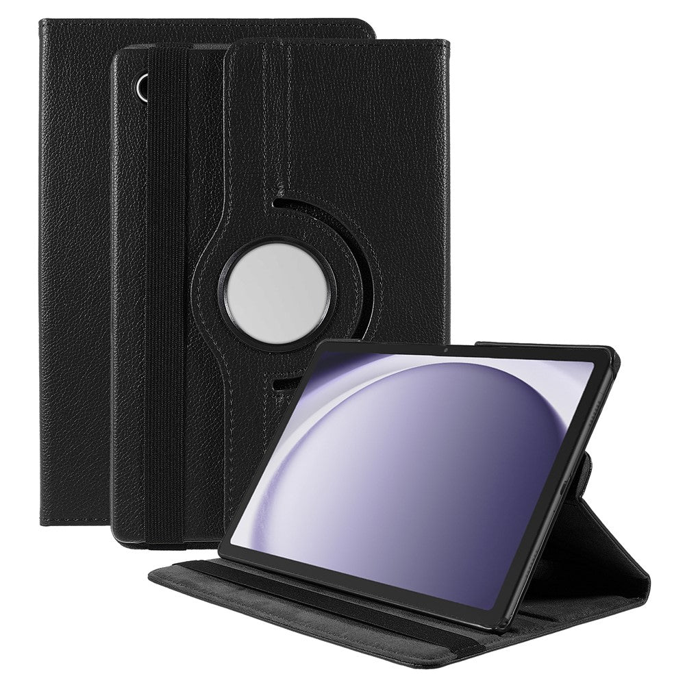 For Samsung Galaxy Tab A9+ Case Tablet Leather Cover with Rotating Stand