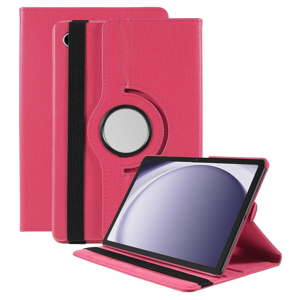For Samsung Galaxy Tab A9+ Case Tablet Leather Cover with Rotating Stand