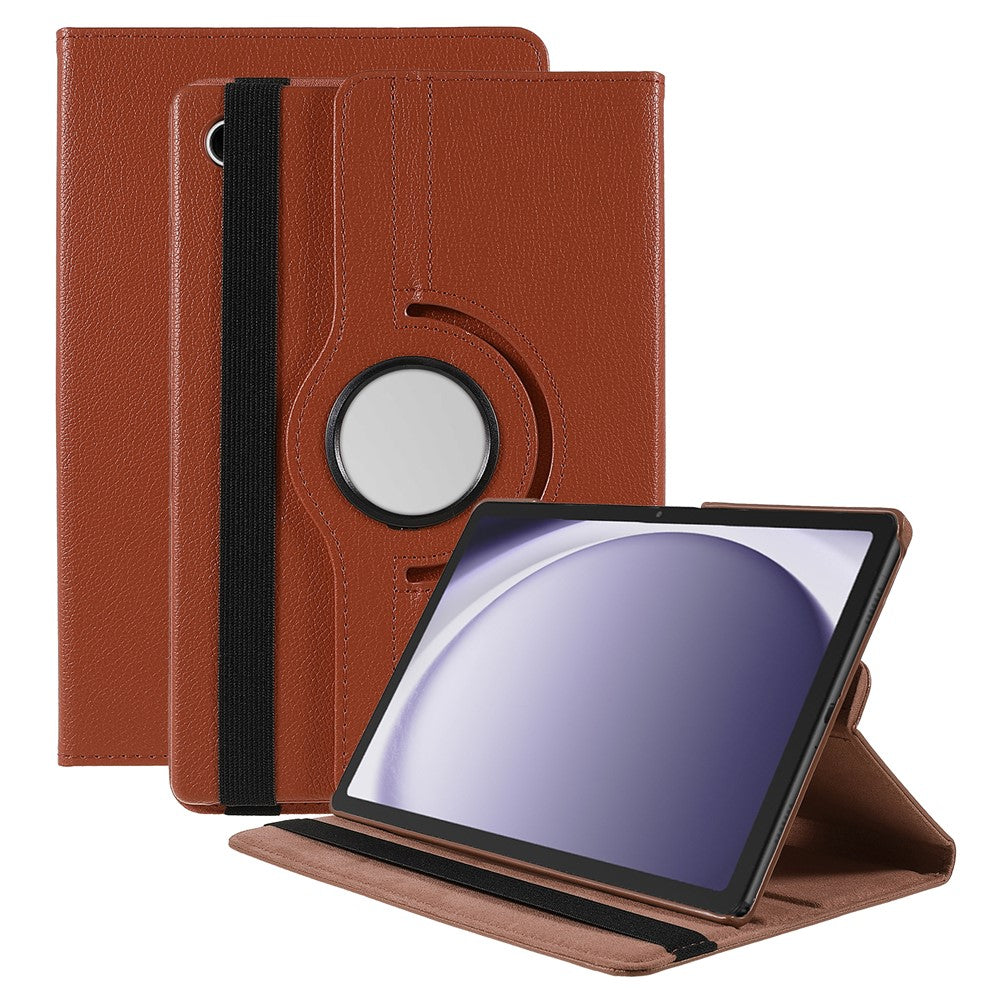 For Samsung Galaxy Tab A9+ Case Tablet Leather Cover with Rotating Stand