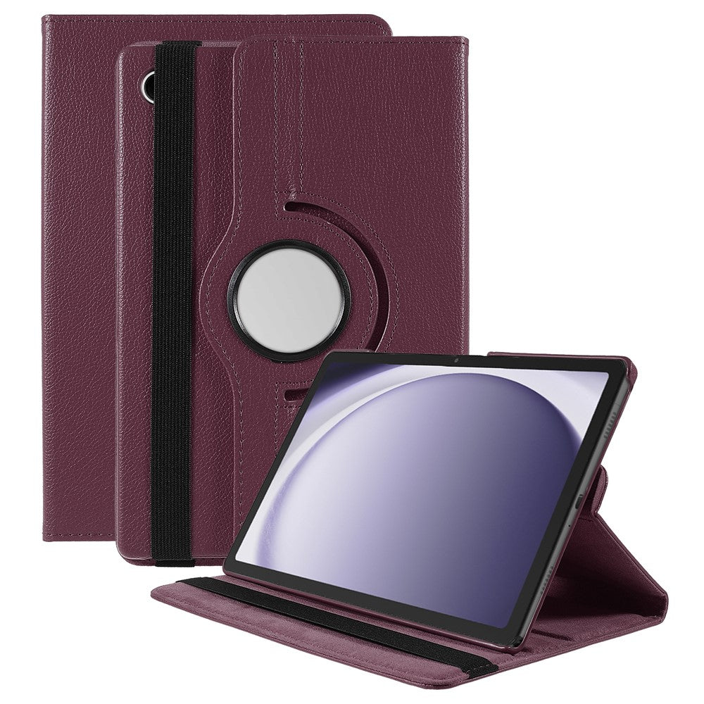 For Samsung Galaxy Tab A9+ Case Tablet Leather Cover with Rotating Stand