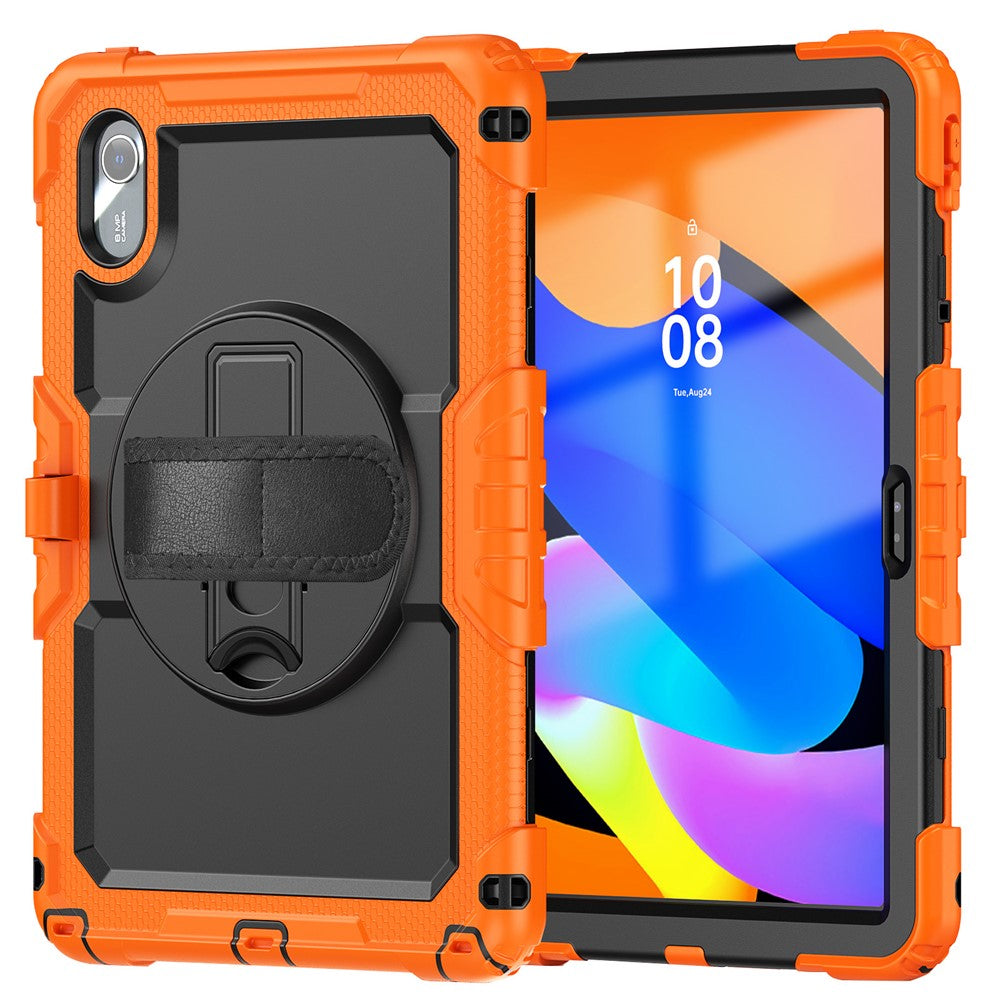 Schutzhülle für Lenovo Xiaoxin Pad 11 2025/2024, Idea Tab, K11 Gen 2, M11, K11 LTE (2024) – Robuste PC+Silikon Hülle mit Ständer & Gurt