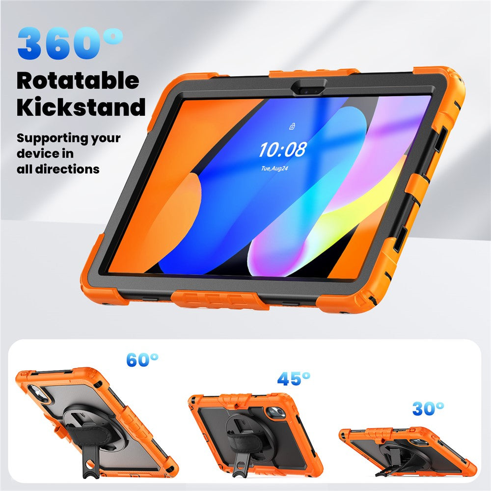 Schutzhülle für Lenovo Xiaoxin Pad 11 2025/2024, Idea Tab, K11 Gen 2, M11, K11 LTE (2024) – Robuste PC+Silikon Hülle mit Ständer & Gurt