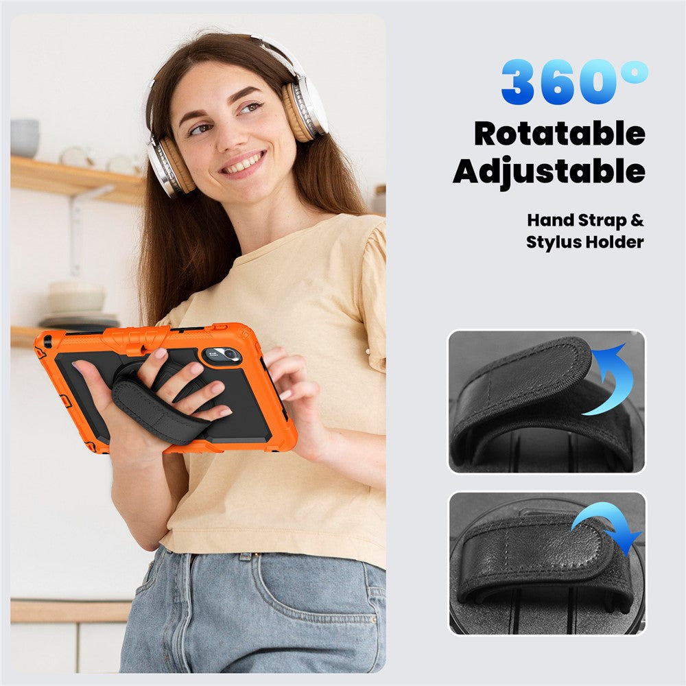 Schutzhülle für Lenovo Xiaoxin Pad 11 2025/2024, Idea Tab, K11 Gen 2, M11, K11 LTE (2024) – Robuste PC+Silikon Hülle mit Ständer & Gurt