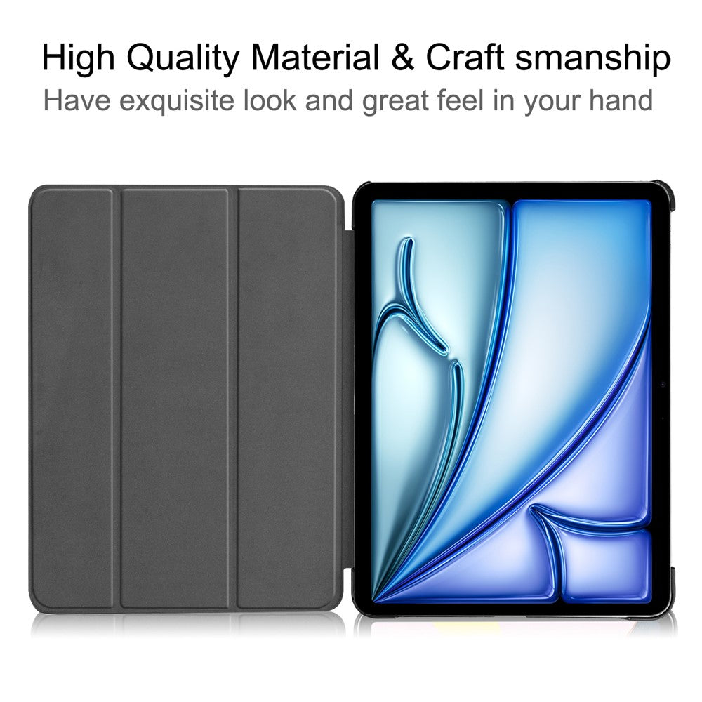 Hülle für iPad Air 11 (2026/2025/2024) – PU-Leder Schutzhülle mit Aufstellfunktion