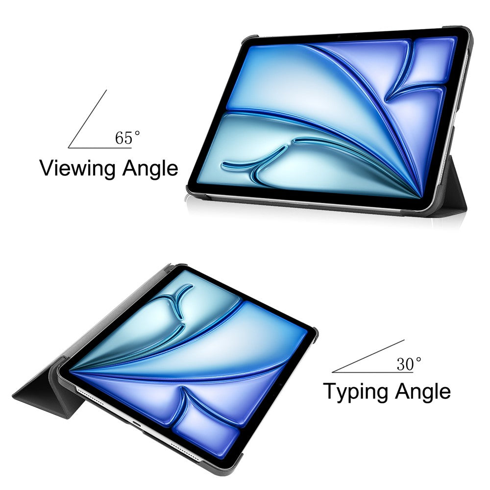 Hülle für iPad Air 11 (2026/2025/2024) – PU-Leder Schutzhülle mit Aufstellfunktion