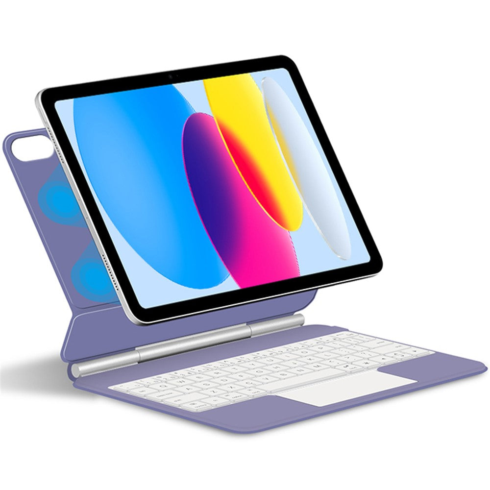 Magnetisches Bluetooth-Tastatur-Case für iPad (2025) / 10.9 (2022)