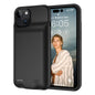 Battery Case for iPhone 15 , 7000mAh Rechargeable Battery Pack Charging Phone Case