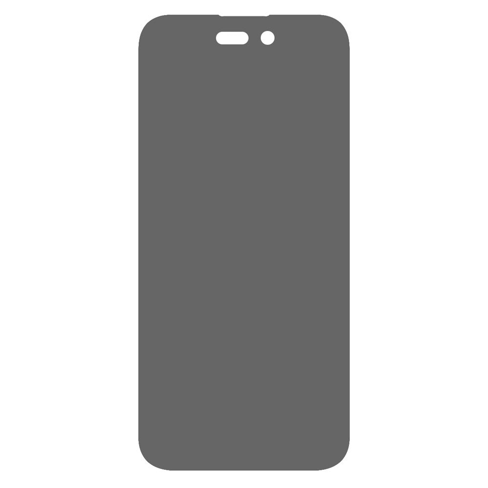 For iPhone 14 Pro 6.1 inch Anti-spy Tempered Glass Full Glue Wear-resistant HD Full Screen Covering Protector Film