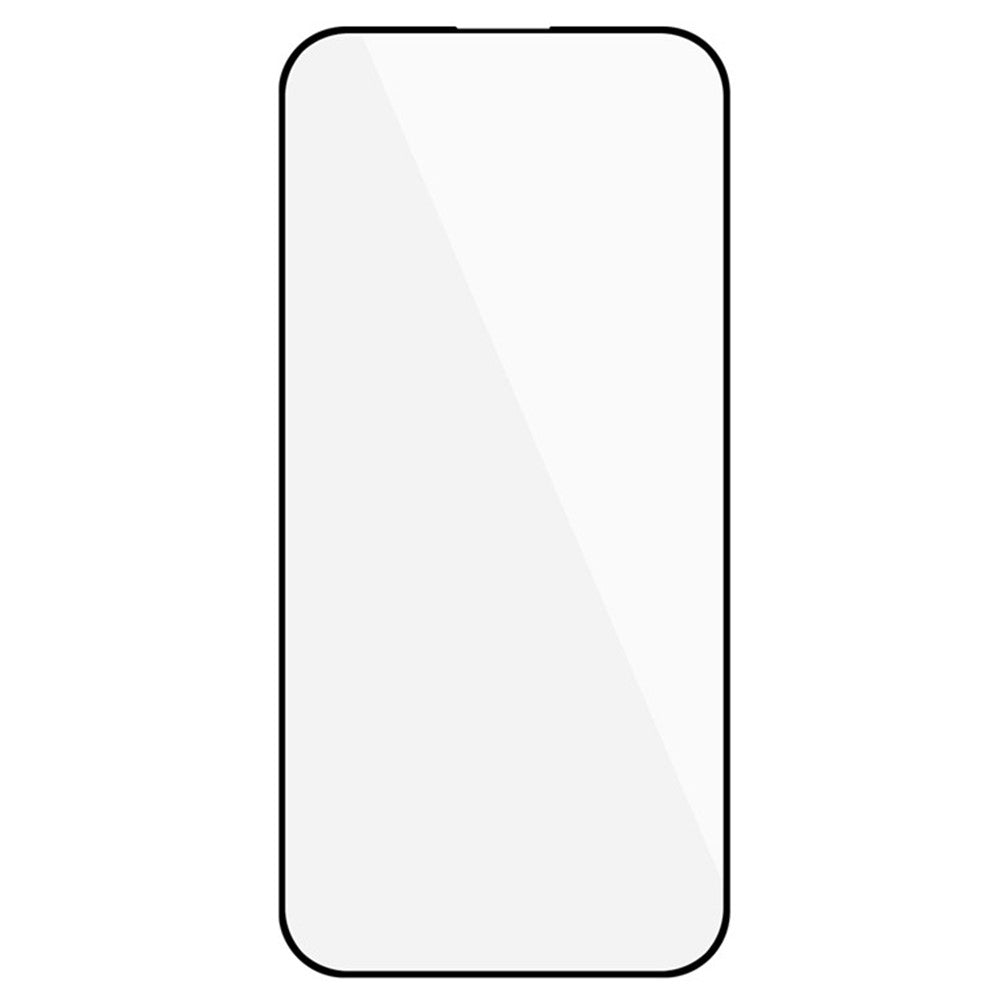 For iPhone 16 Pro Max Full Screen Protector Silk Printing Tempered Glass Film
