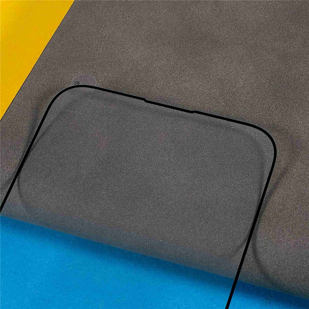 For iPhone 16 Pro Max Full Screen Protector Silk Printing Tempered Glass Film