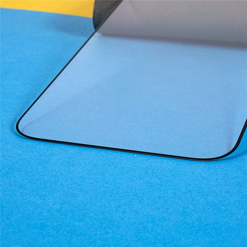 For iPhone 16 Pro Max Full Screen Protector Silk Printing Tempered Glass Film