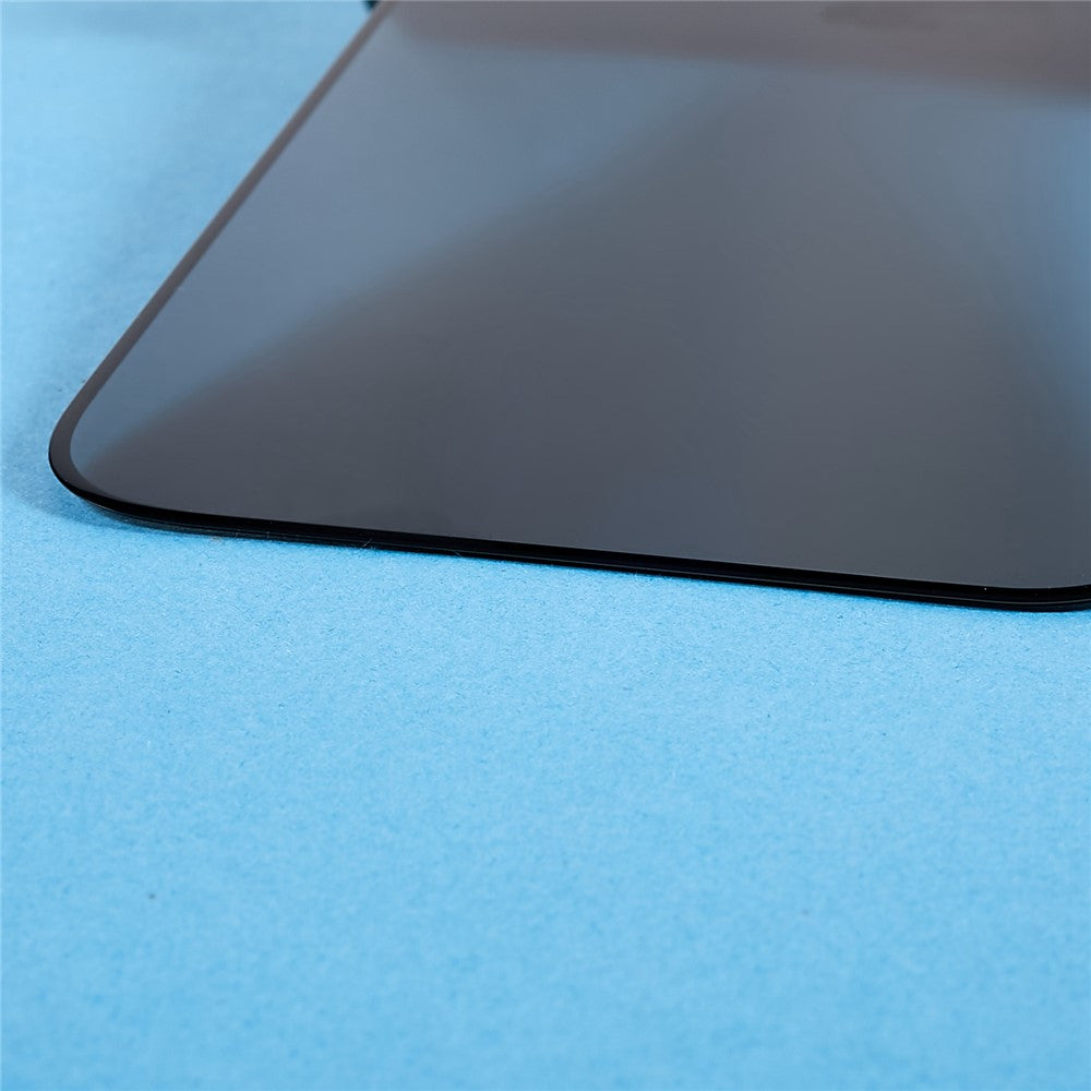 For iPhone 16 Pro Anti-Spy Screen Protector Full Coverage Silk Printing Tempered Glass Film