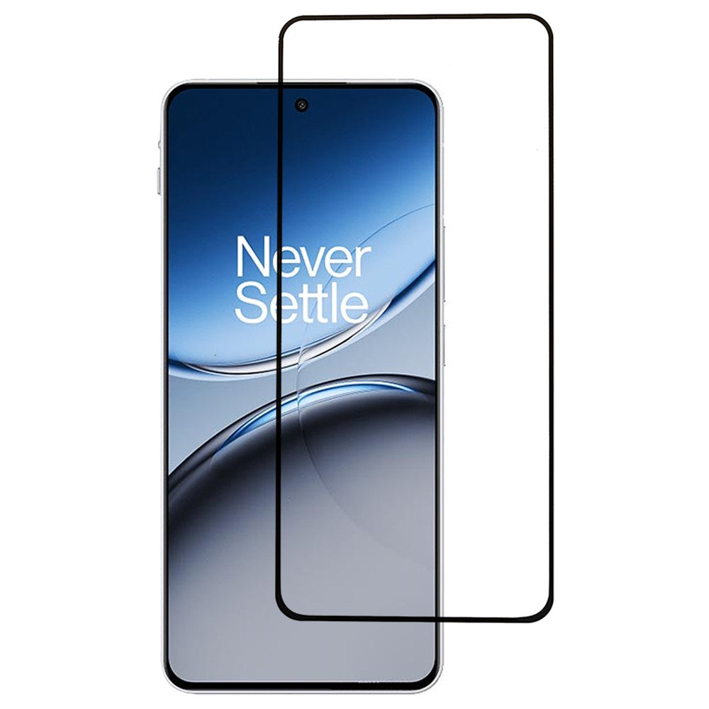 For OnePlus Nord 4 Screen Protector High Aluminium-Silicon Glass Film Silk Printing Black Edge