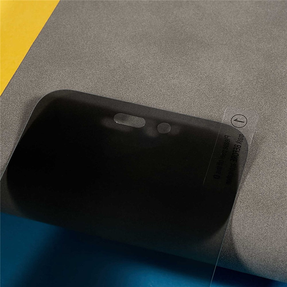 For iPhone 16 Anti-spy Tempered Glass Screen Protector Anti-scratch Full Coverage Screen Film