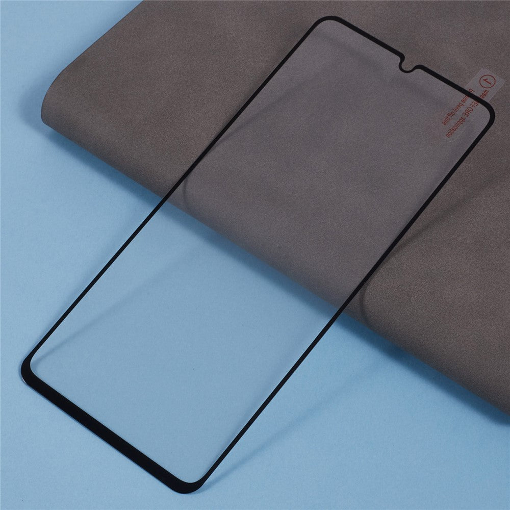 For Samsung Galaxy A06 4G / A06 5G Tempered Glass Screen Protector Full Glue Silk Printing Screen Film