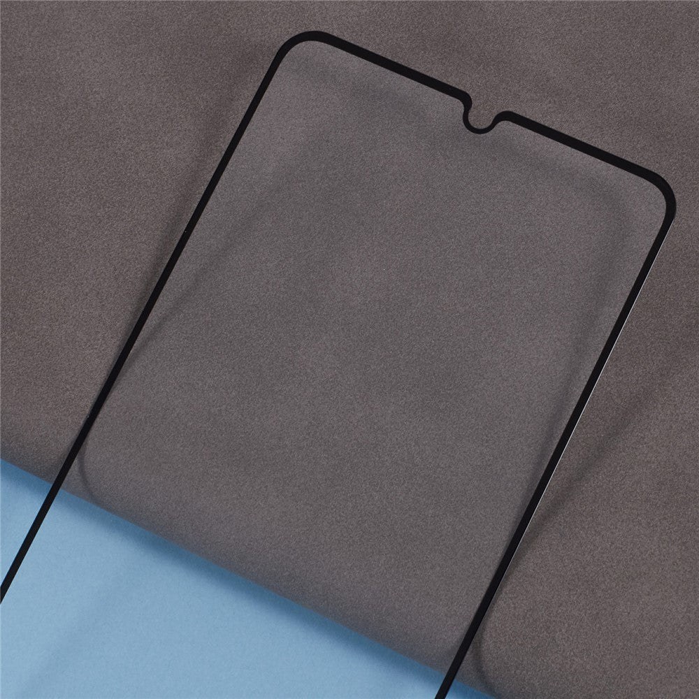 For Samsung Galaxy A06 4G / A06 5G Tempered Glass Screen Protector Full Glue Silk Printing Screen Film