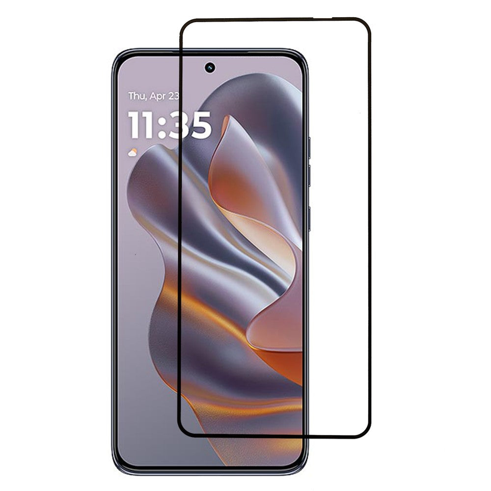 For Motorola Edge 60 Neo 5G / 50 Neo 5G Screen Protector Silk Printing Full Glue Tempered Glass Screen Film