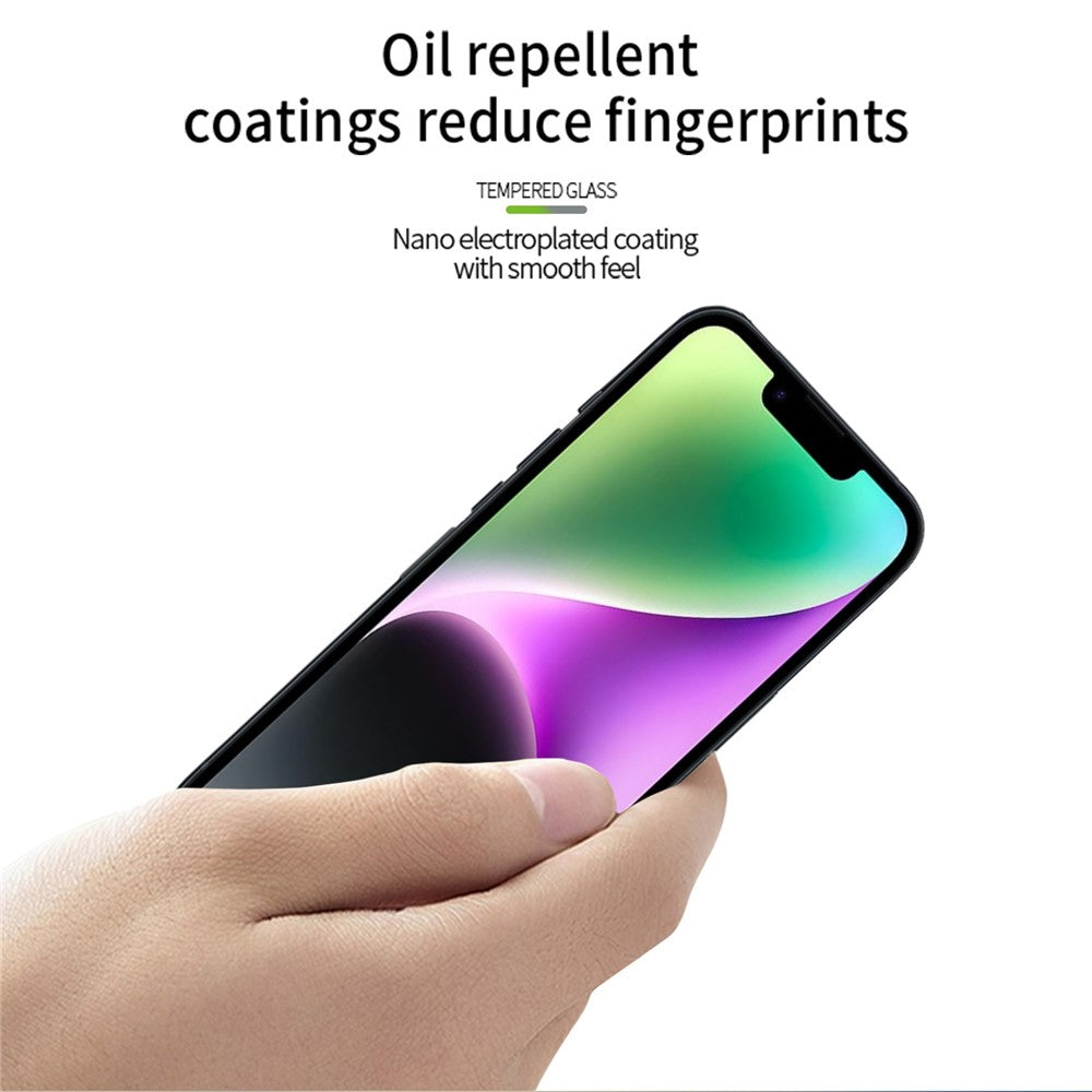 MOFI JK Series-1 for iPhone 17e / 16e Screen Protector Anti-Explosion 9H Hardness Full Cover Screen Film