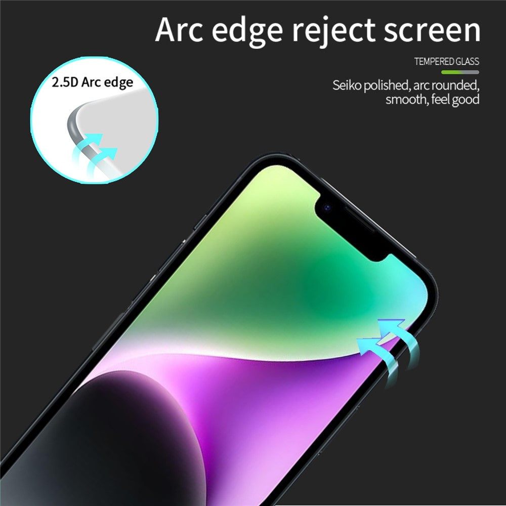 MOFI JK Series-1 for iPhone 17e / 16e Screen Protector Anti-Explosion 9H Hardness Full Cover Screen Film