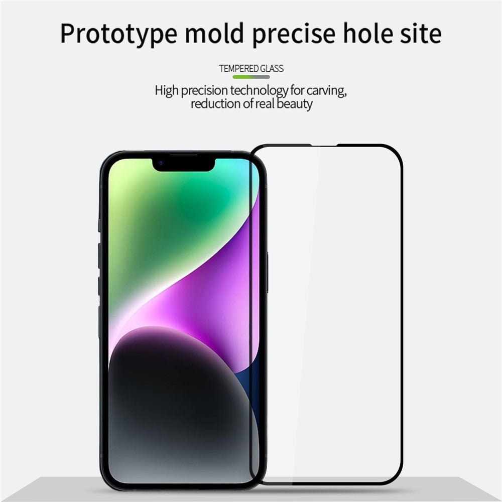 MOFI JK Series-1 for iPhone 17e / 16e Screen Protector Anti-Explosion 9H Hardness Full Cover Screen Film