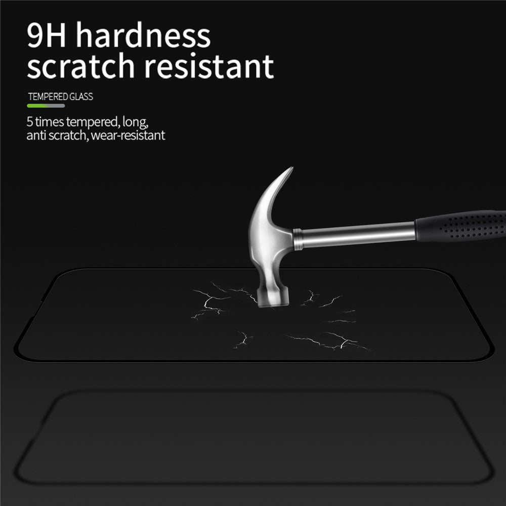 MOFI JK Series-1 for iPhone 17e / 16e Screen Protector Anti-Explosion 9H Hardness Full Cover Screen Film