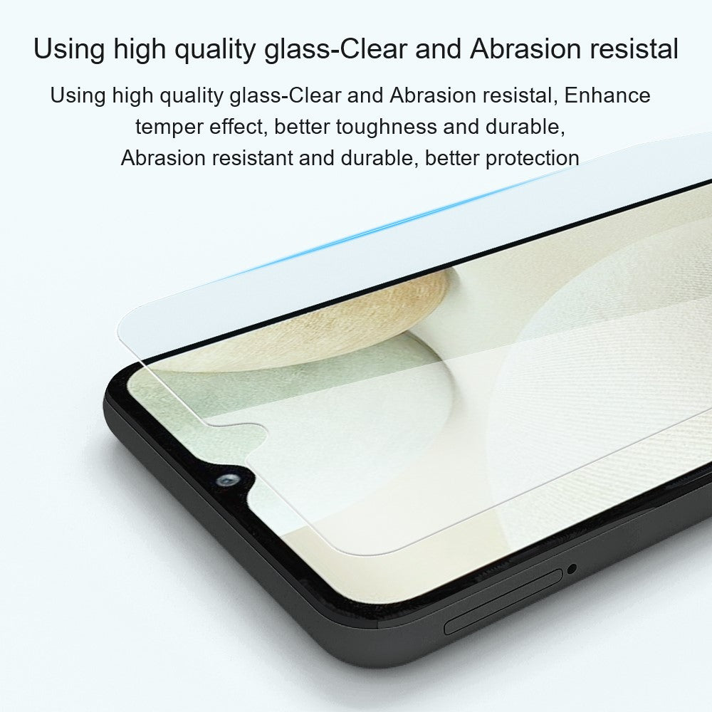 AMORUS For Samsung Galaxy S25 Screen Protector 2.5D Arc Edge 9H High Aluminum-Silicon Glass Film
