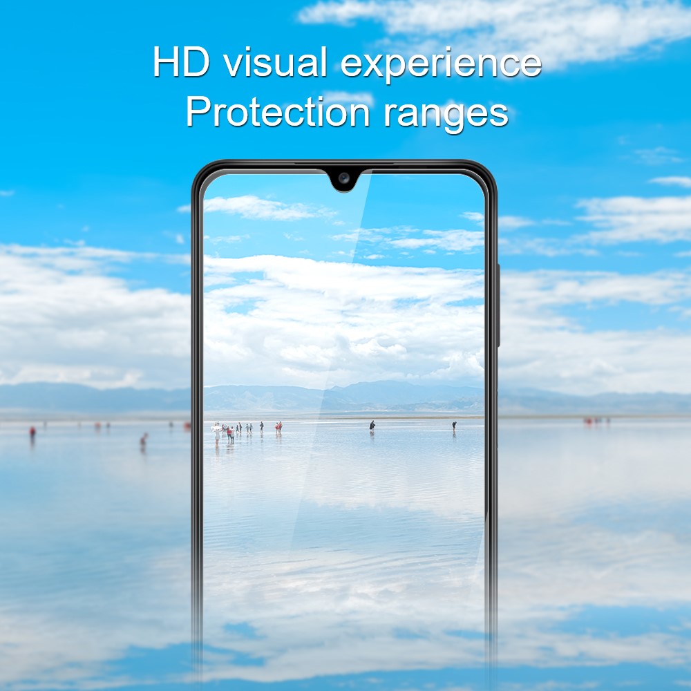 AMORUS For Samsung Galaxy S25 Screen Protector 2.5D Arc Edge 9H High Aluminum-Silicon Glass Film