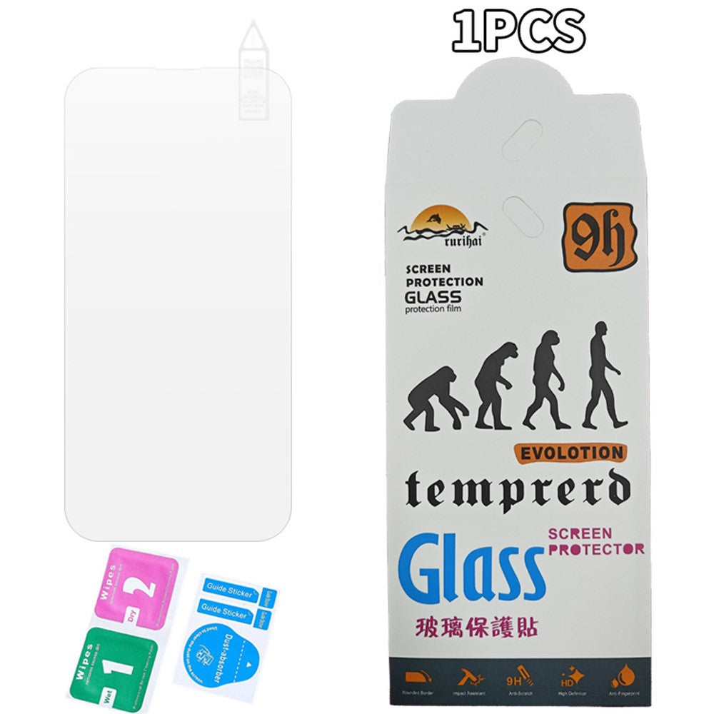 RURIHAI For iPhone 17e / 16e Screen Protector 0.26mm 2.5D High Aluminium-Silicon Glass Film