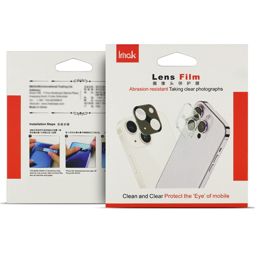 IMAK 2Pcs / Set For Samsung Galaxy A17 5G / A17 4G / A26 5G / A36 5G Camera Lens Protector Ultra Clear Tempered Glass Lens Film