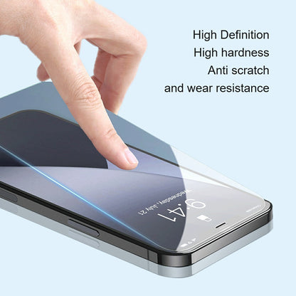 AMORUS For iPhone 17 Front Screen Protector 2.5D Arc Edge 9H High Aluminum-Silicon Glass Film