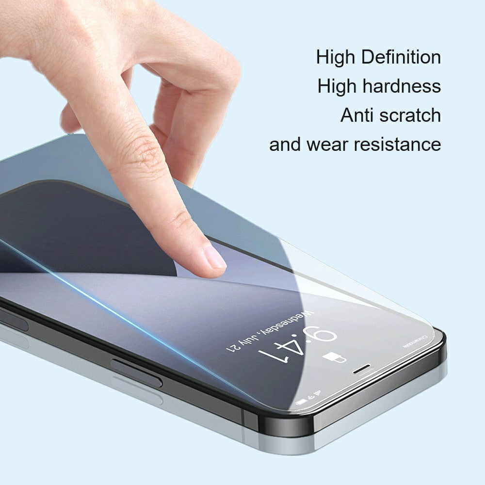 AMORUS Panzerglasfolie für iPhone 17 Pro – 2.5D Arc, 9H Härte, Hoch-Aluminium-Silikatglas