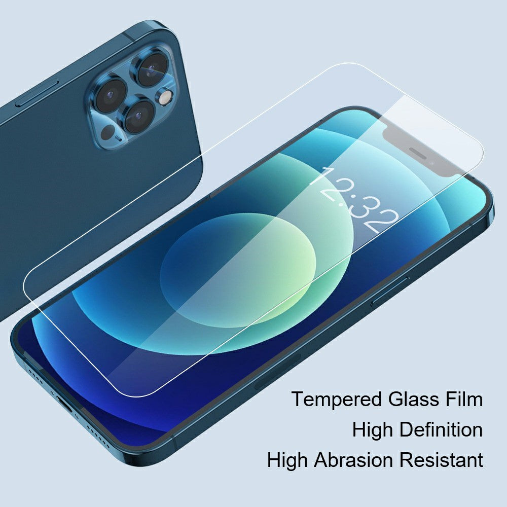 AMORUS Panzerglasfolie für iPhone 17 Pro – 2.5D Arc, 9H Härte, Hoch-Aluminium-Silikatglas