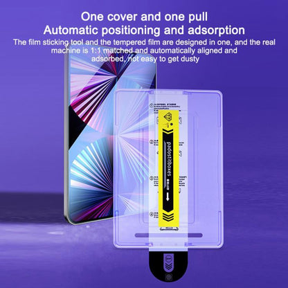 For Samsung Galaxy Tab A11 / A11 / A9 Screen Protector Tempered Glass HD Film with Automatic Dust Removal Tool