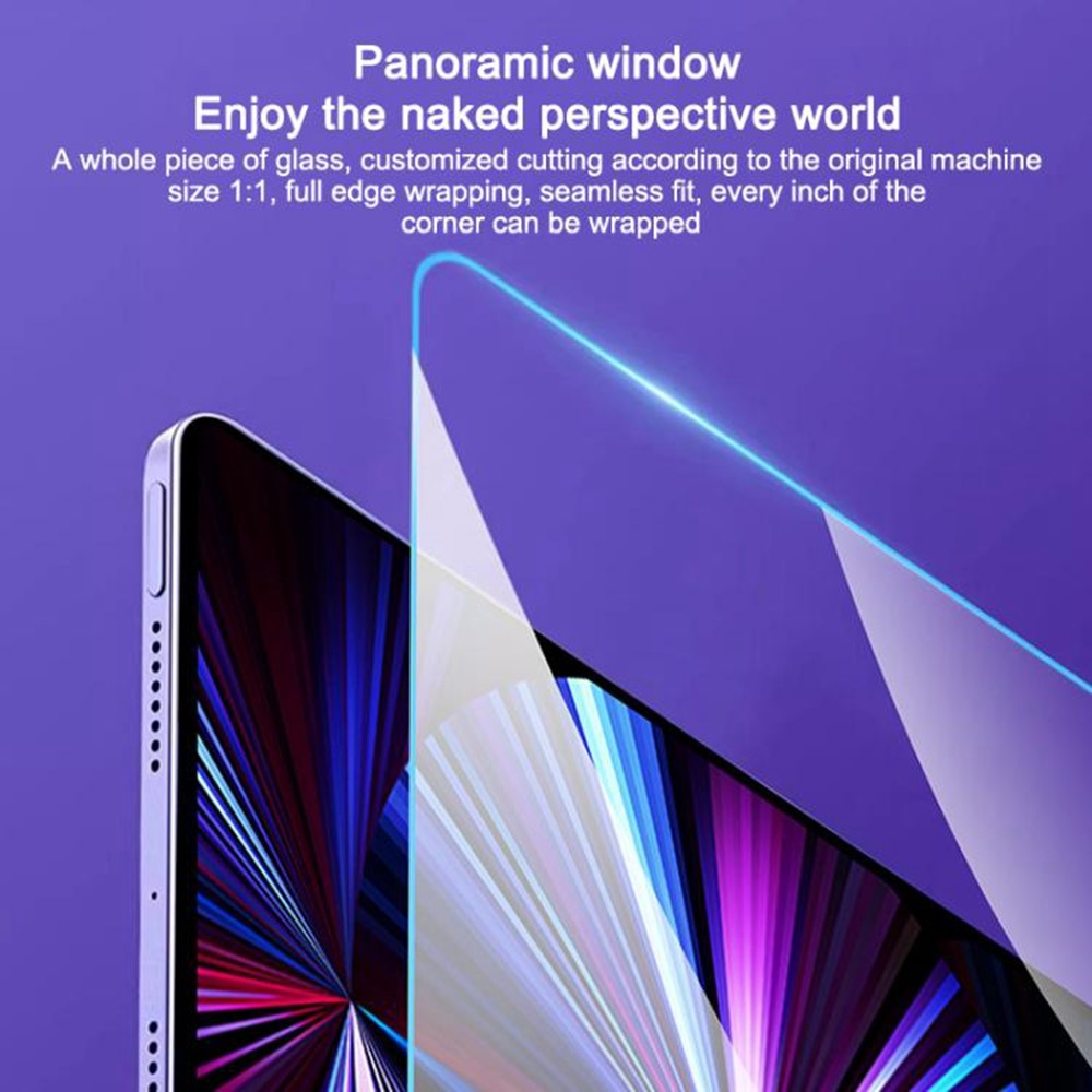 For Samsung Galaxy Tab A11 / A11 / A9 Screen Protector Tempered Glass HD Film with Automatic Dust Removal Tool