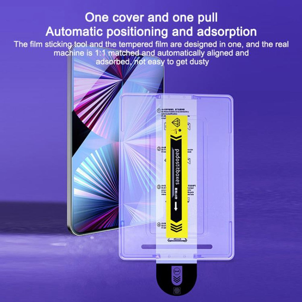 Screen Protector For Samsung Galaxy Tab S11 / S10 Lite / S10 FE / S9 FE / S9 / S8 / S7 Tempered Glass HD Film with Automatic Dust Removal Tool