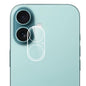 For iPhone 17 Camera Lens Protector Arc Edge Clear Tempered Glass Film
