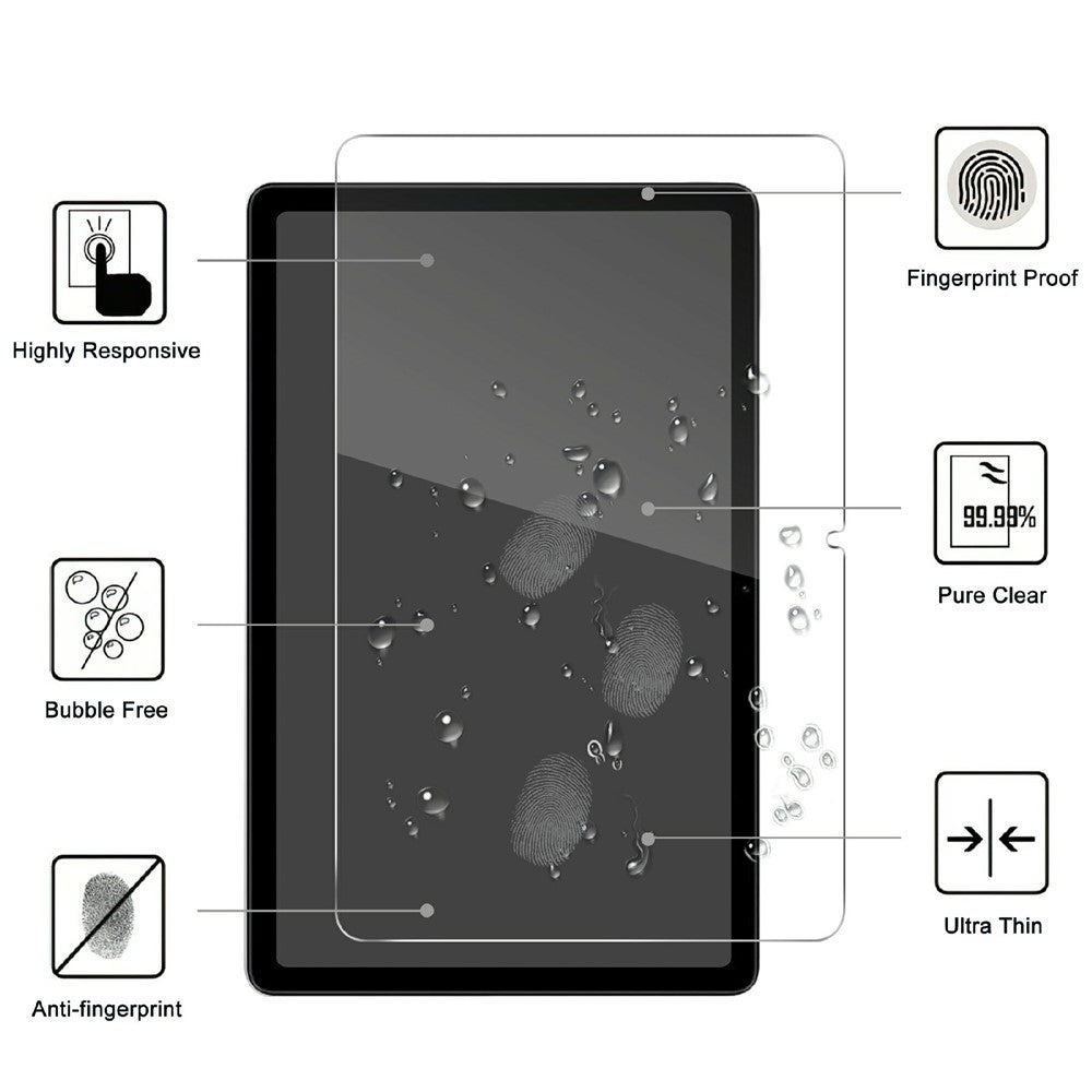 For Xiaomi Redmi Pad 2 11 Tempered Glass Screen Protector 2.5D Straight Edge Full Screen Film Full Glue
