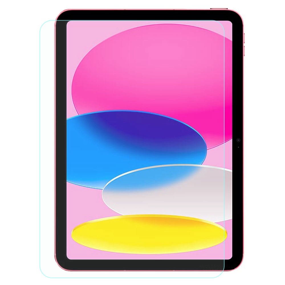 Panzerglas-Schutzfolie für iPad (2025 / 10.9 2022) - 2.5D, Kratzfest & Vollflächig