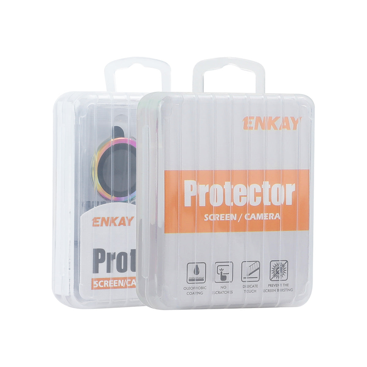 ENKAY HAT PRINCE For iPhone 17 Pro / iPhone 17 Pro Max Camera Lens Protector  Glitter Decor Tempered Glass Lens Film